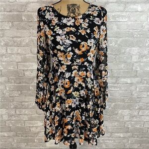 INA Open Back Floral Dress